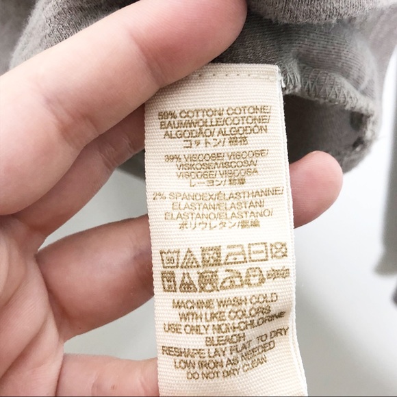 Free People | Light Brown Long Sleeve Tee Size XS - Picture 4 of 5